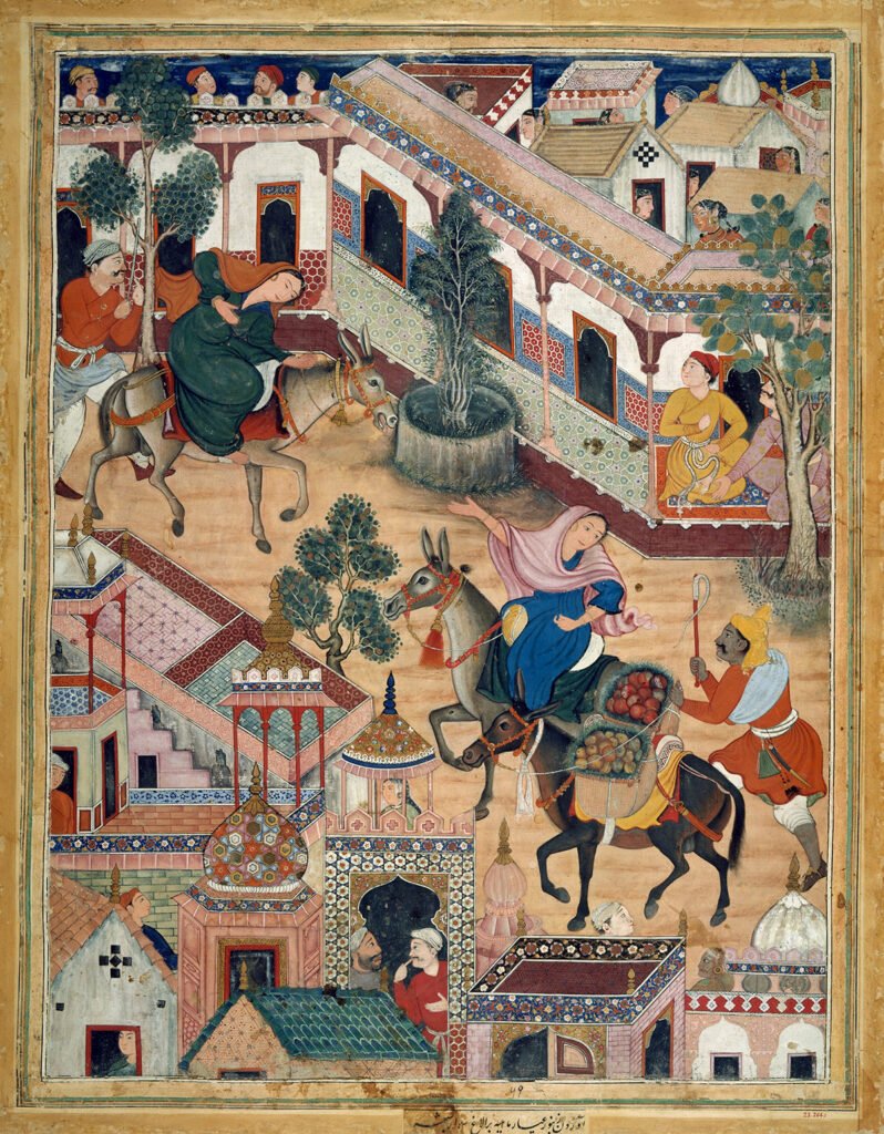 The Adventures of Hamza, a manuscript of 16th century with amazing detailed illustrations and ornaments