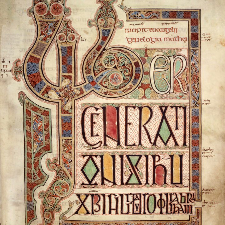 Lindisfarne Gospels Manuscript