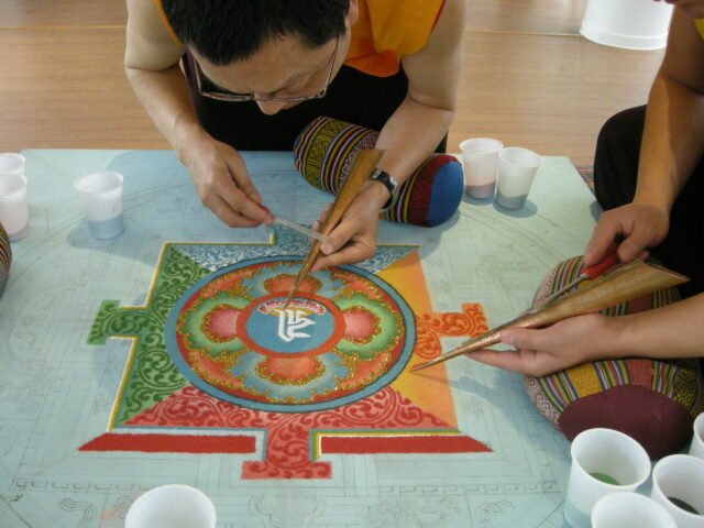 Mandala - Sand mandala