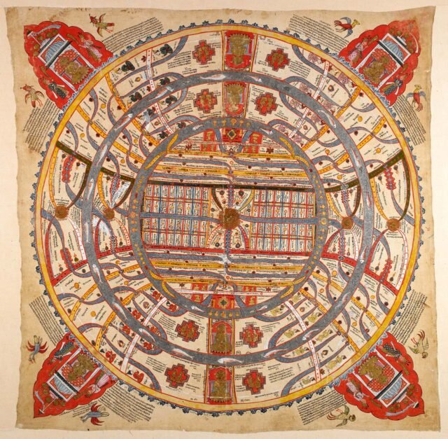 Jain diagram - Aḍhāīdvīpa