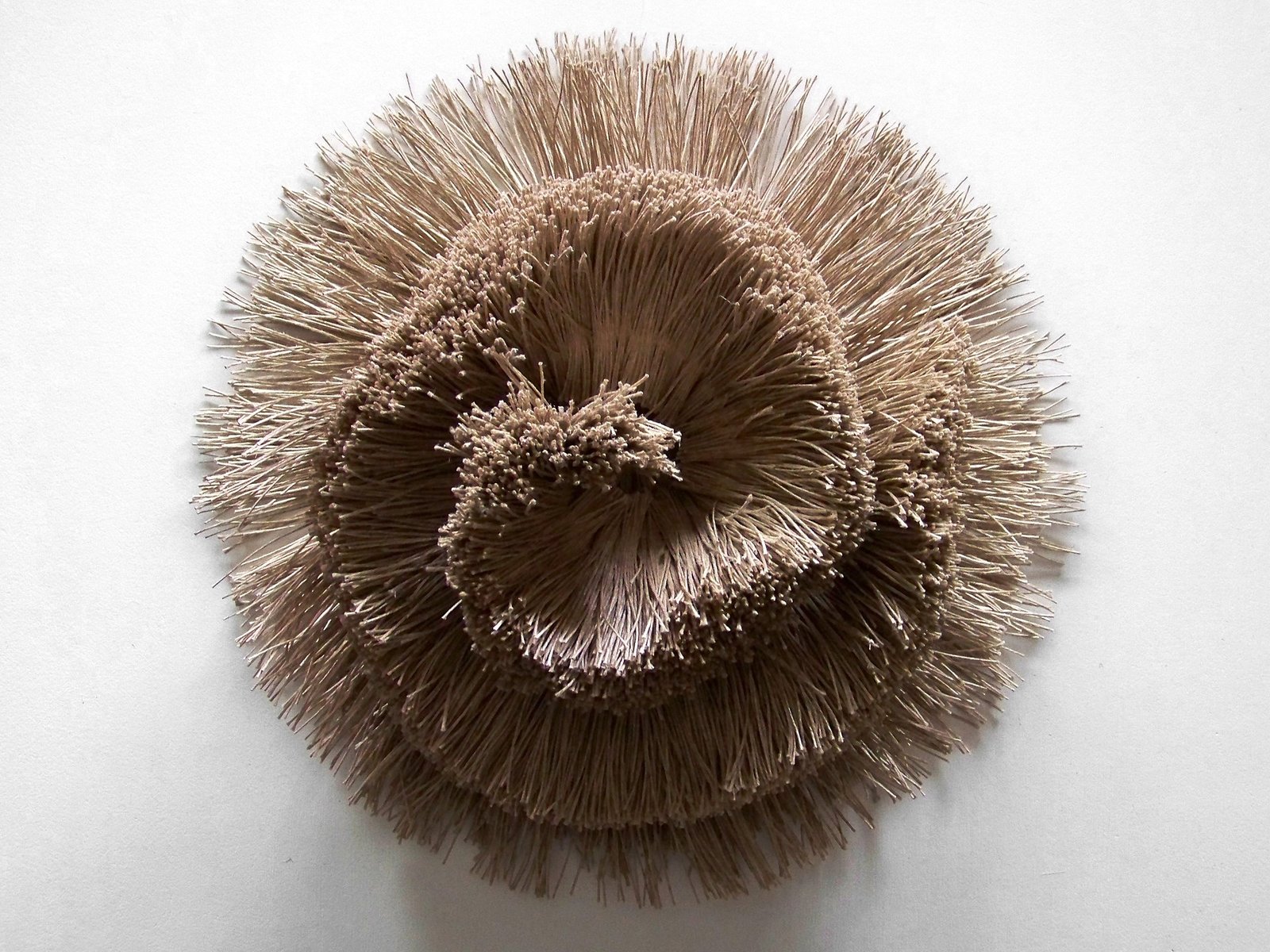 Françoise Ferreux sculpture de lin